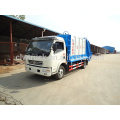 Dongfeng 4x2 camión de basura china, 5-6cbm china basura camión para la venta